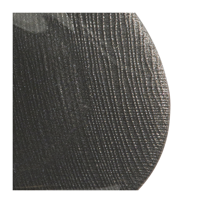Glass Presentation Plate Black Ø 32 cm