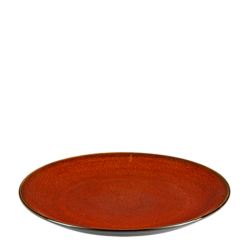 Corfu Plate Red Ø 26 cm