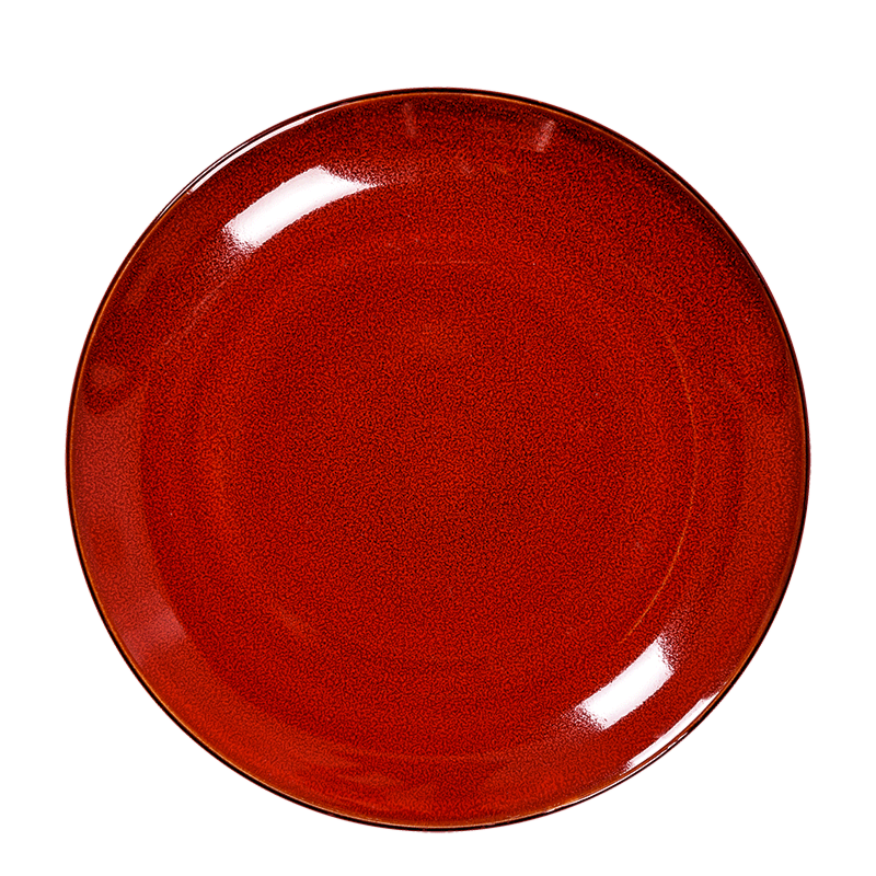 Corfu Plate Red Ø 26 cm