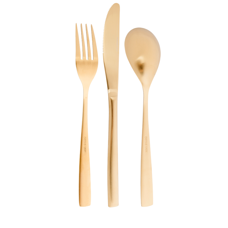 Neo Gold Dessert Fork