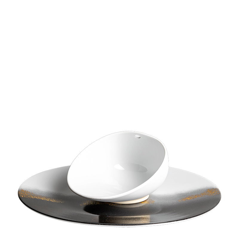 Luz plate 18 x 14 x 9 cm