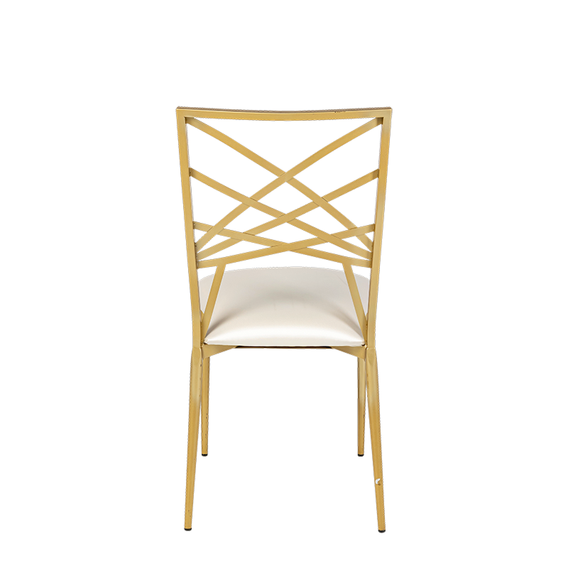 Beverly chair with cream seat pad