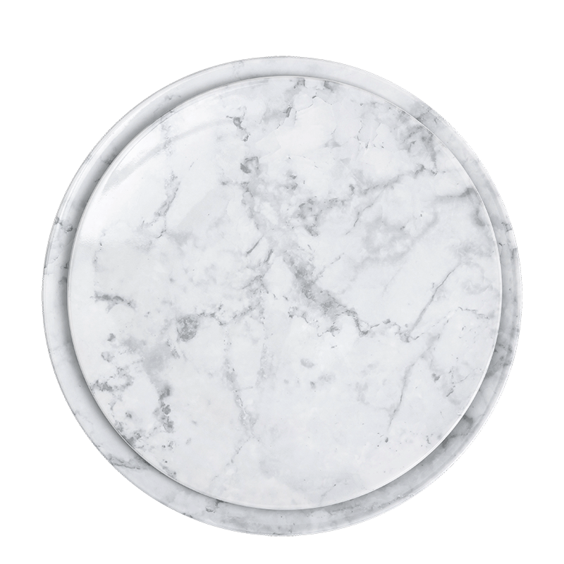 Marble presentation plate Ø 30 cm