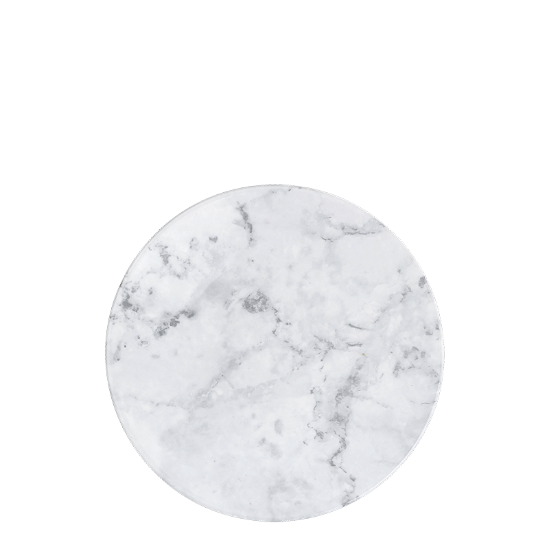 Marble lunch plate Ø 22 cm