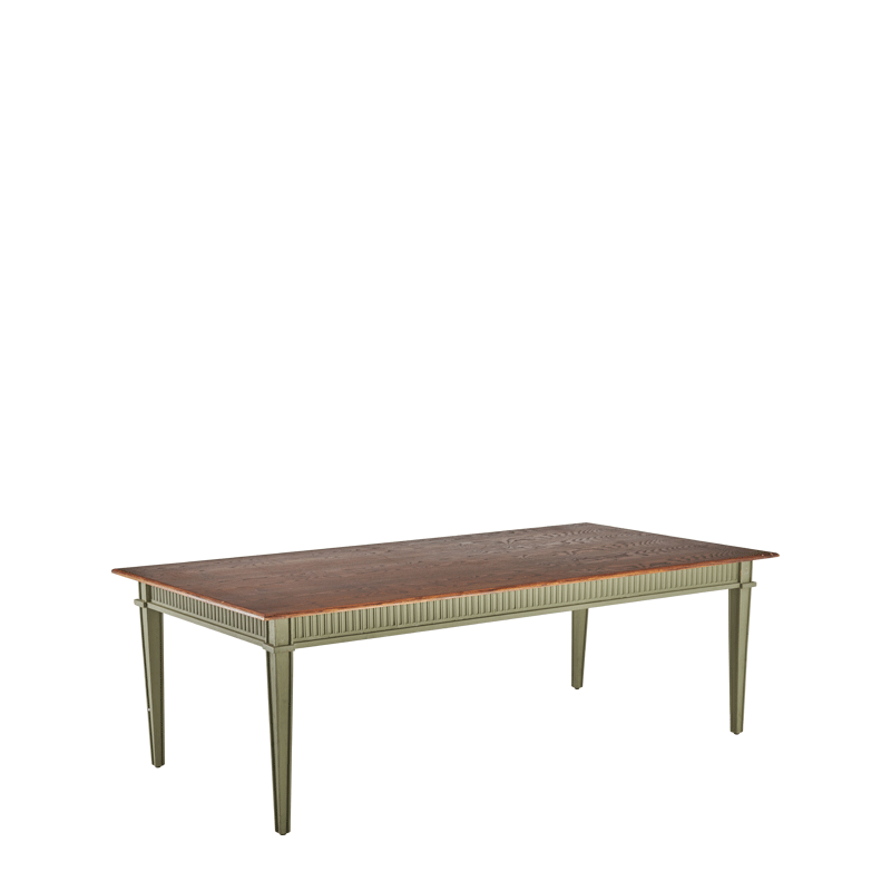 Sandstone Willow Dining Table in Sage
