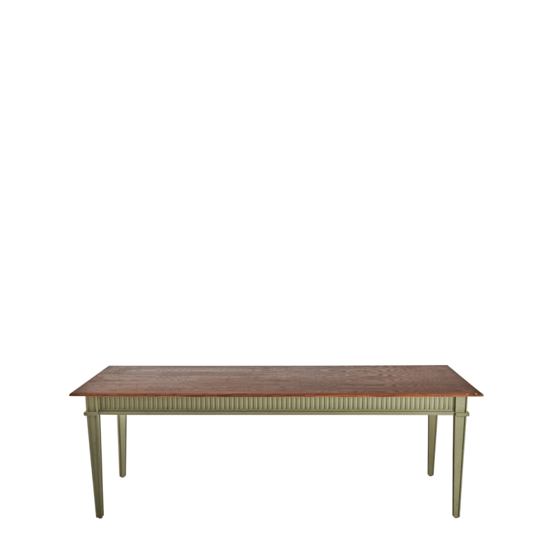 Sandstone Willow Dining Table in Sage