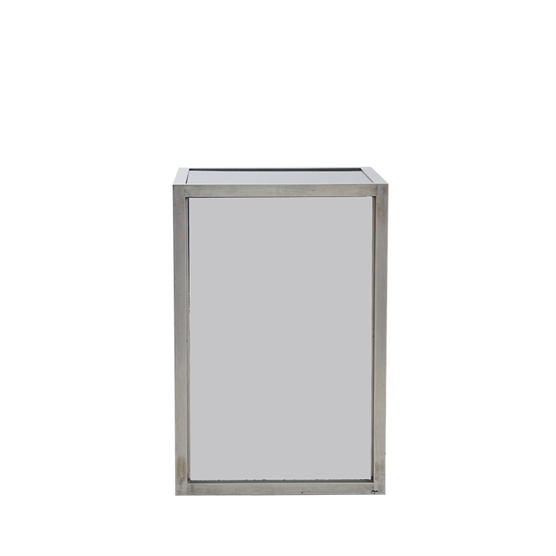 Unico Square Bar - Stainless Steel Frame - Coloured Panels