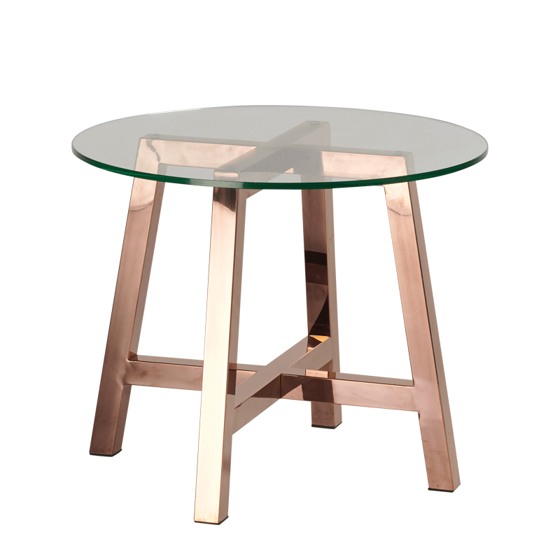 Washington Coffee Table with Crystal Glass Top