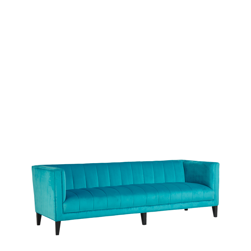 Hollywood Sofa in Agean Blue