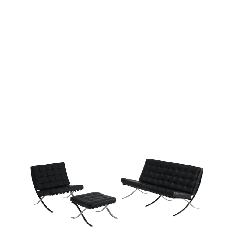 Barcelona Sofa in Black
