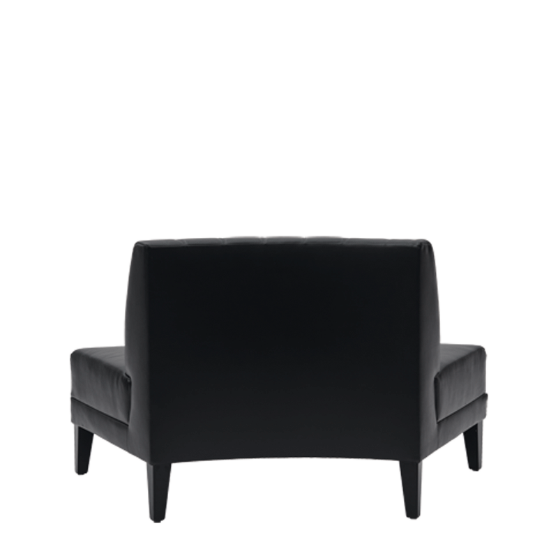 Infinito G Inverted Sofa in Black