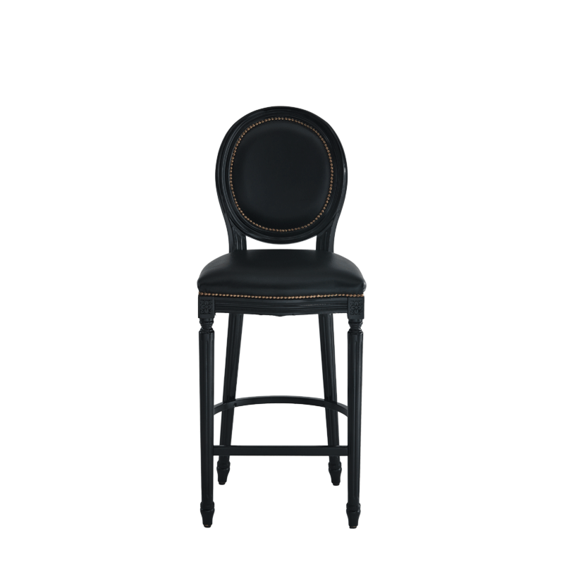 Olympe Bar Stool in Black