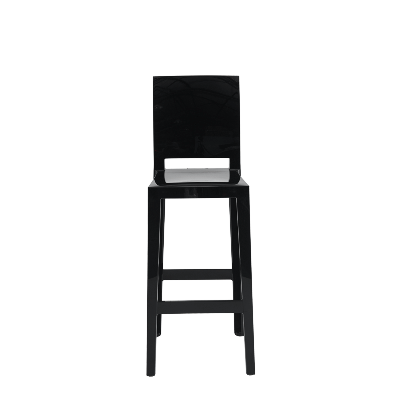 One More Please Bar Stool in Black