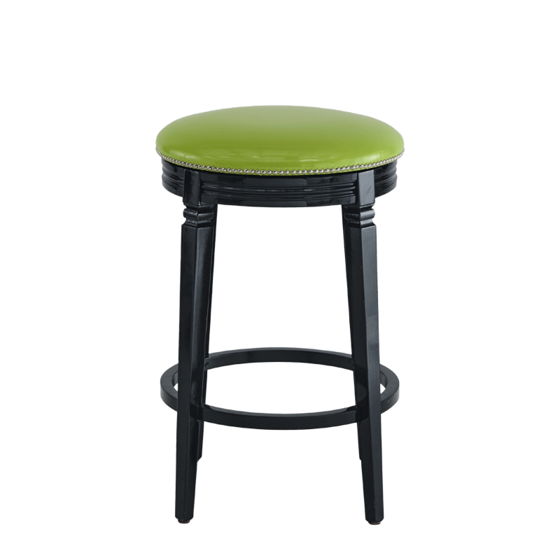 Beli Bar Stool Black with Lime Seat Pad
