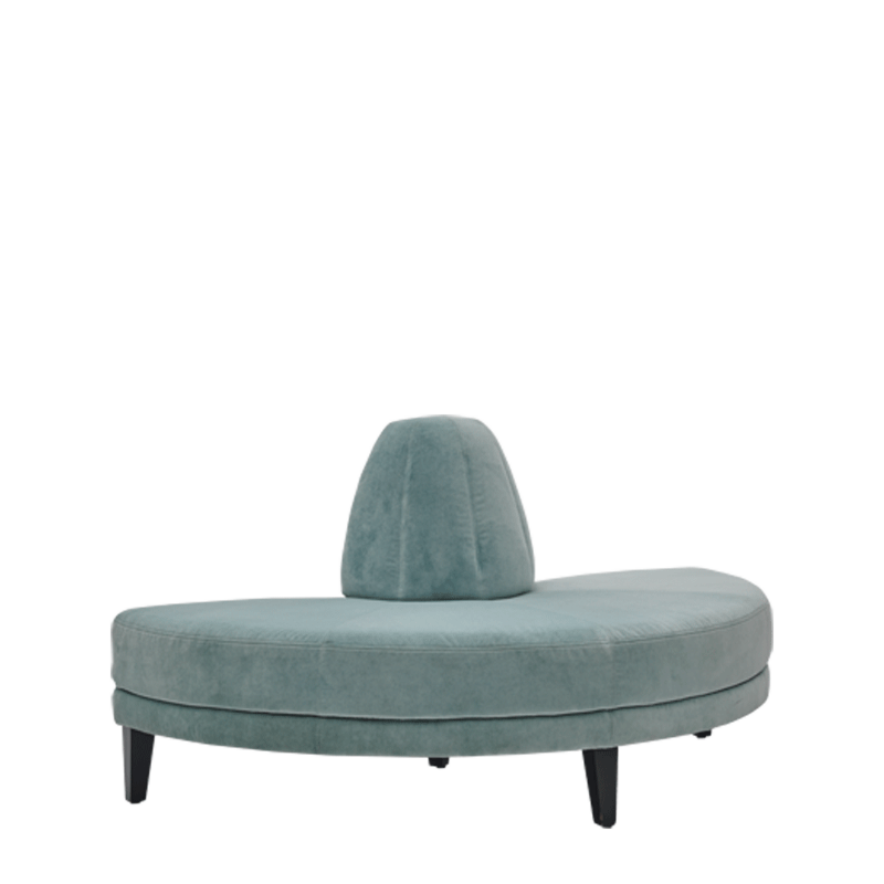 Infinito H Bullnose Sofa in Seafoam Green