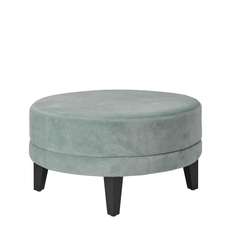 Infinito M Ottoman in Seafoam Green