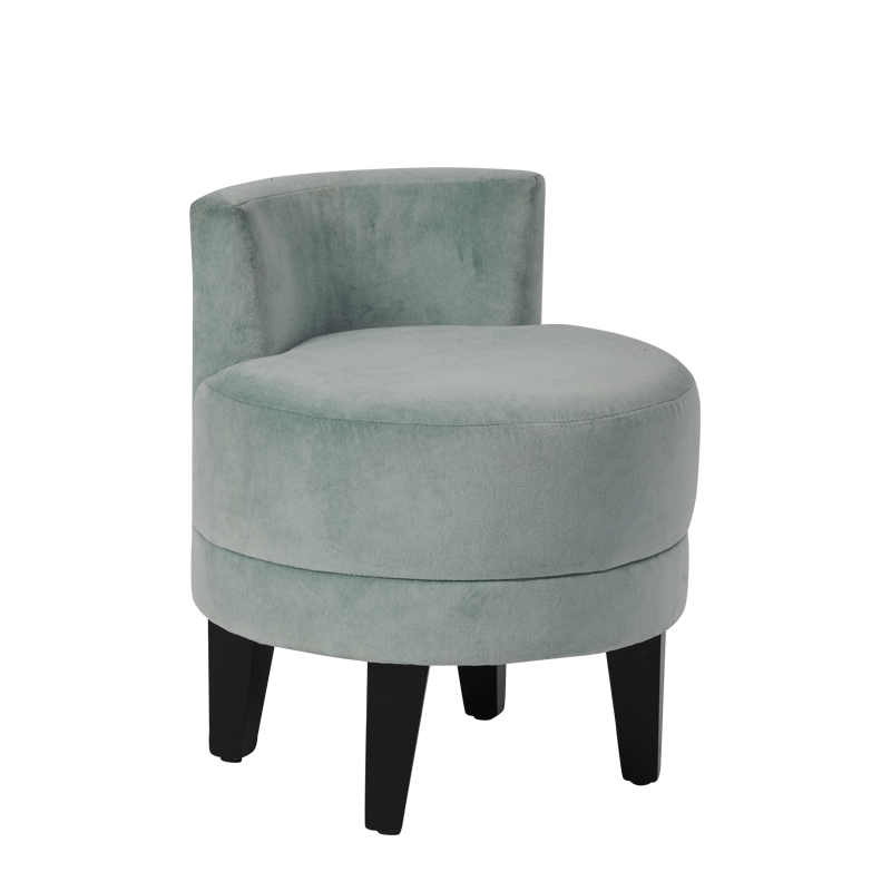 Infinito N Ottoman in Seafoam Green