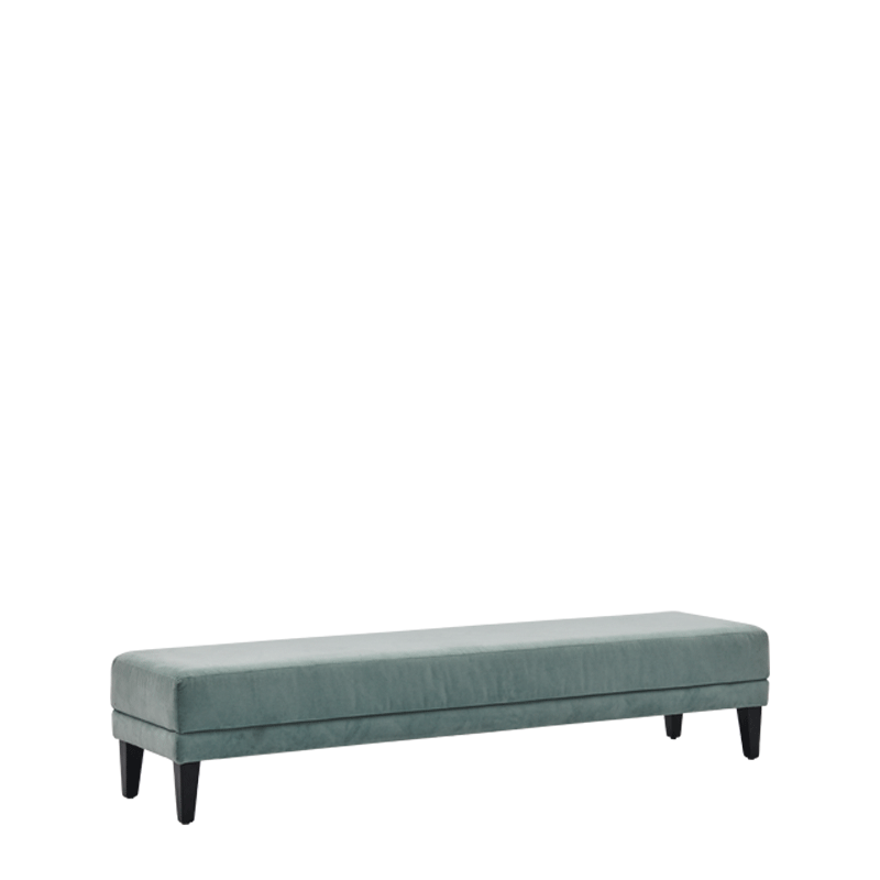 Infinito O Bench in Seafoam Green