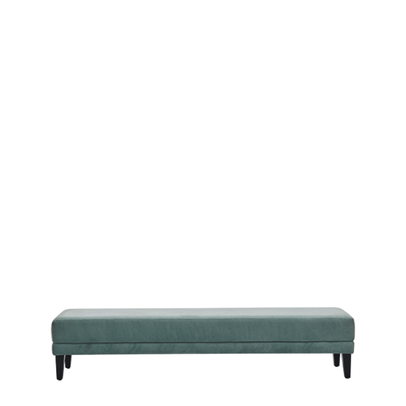 Infinito O Bench in Seafoam Green