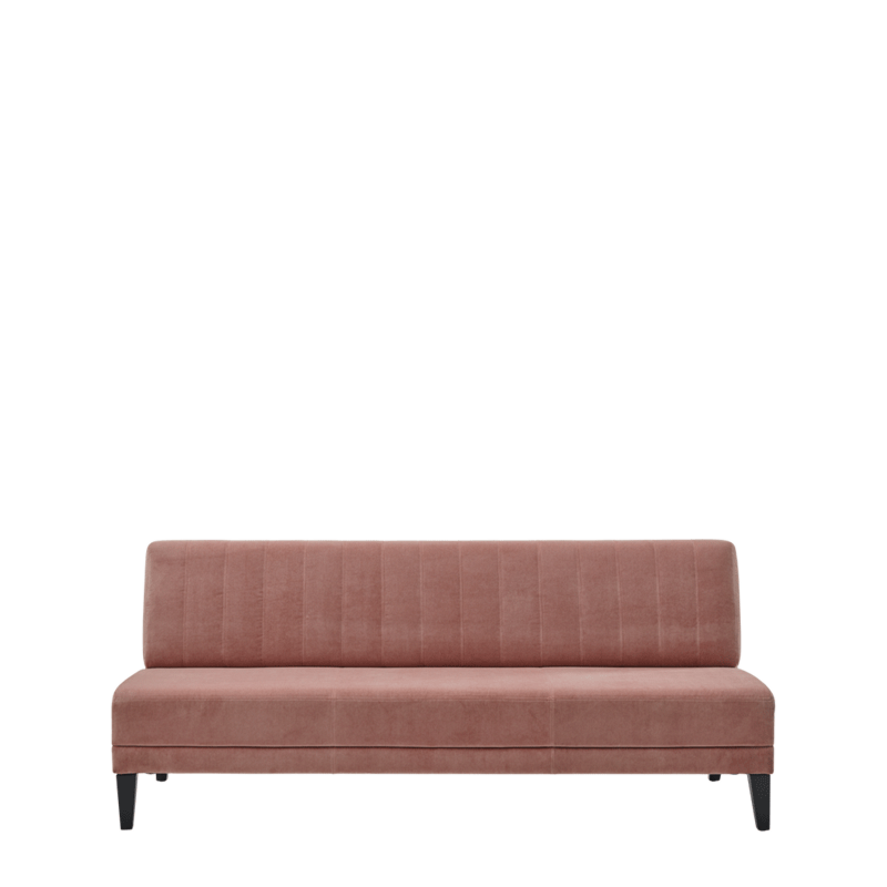 Infinito A Straight Sofa in Soft Pink