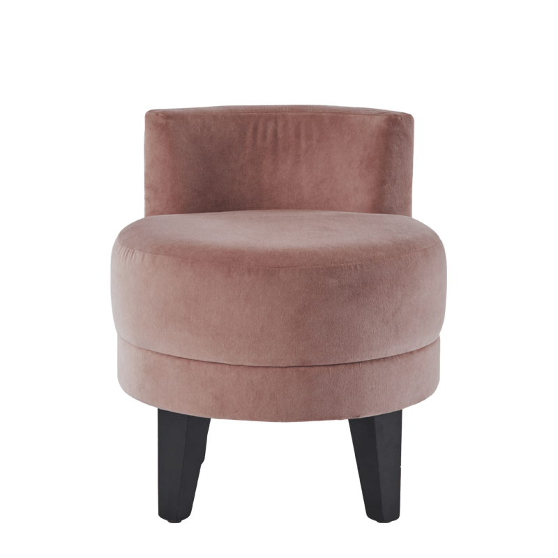 Infinito N Ottoman in Soft Pink