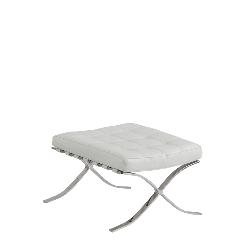 Barcelona Ottoman in White