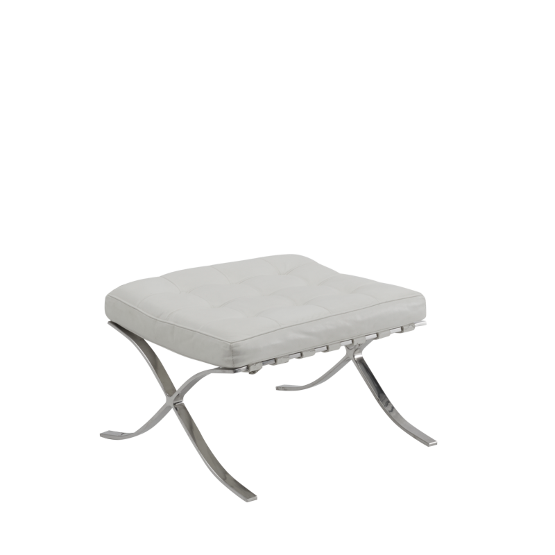 Barcelona Ottoman in White