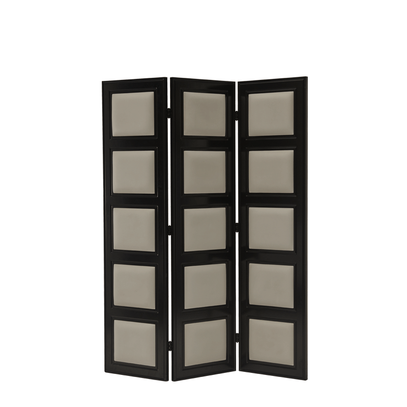 CKC Screen in Black with White Panels