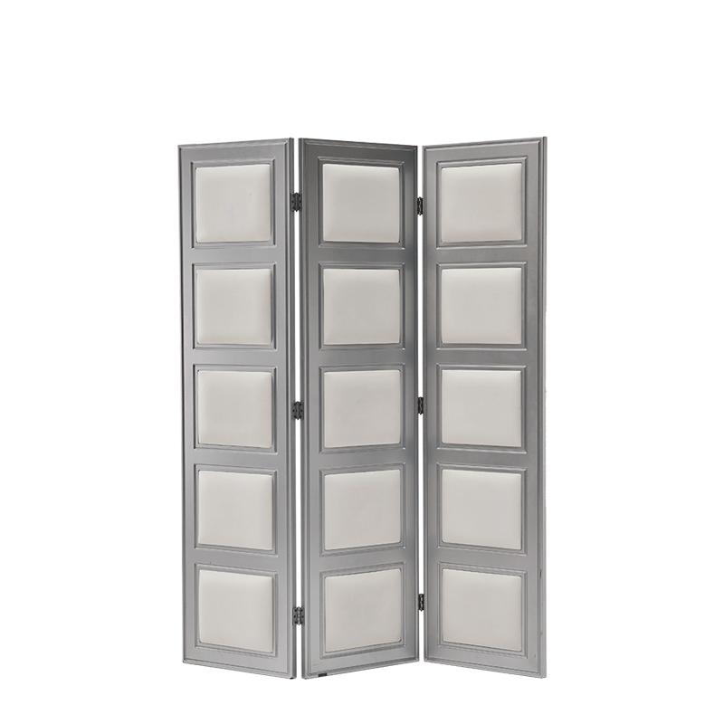 CKC Screen in Silver with White Panels