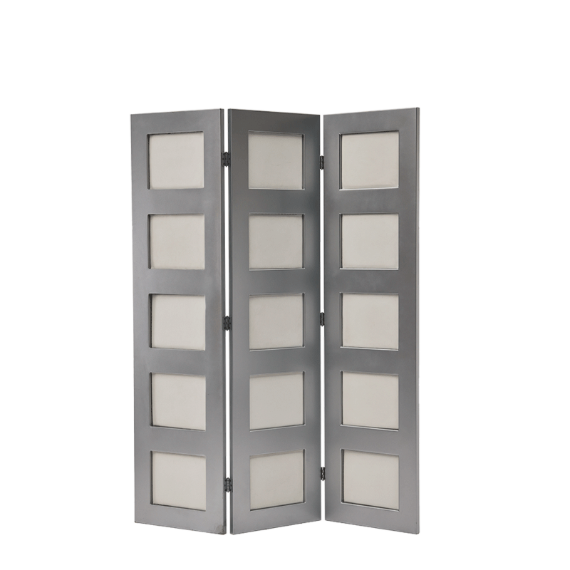 CKC Screen in Silver with White Panels