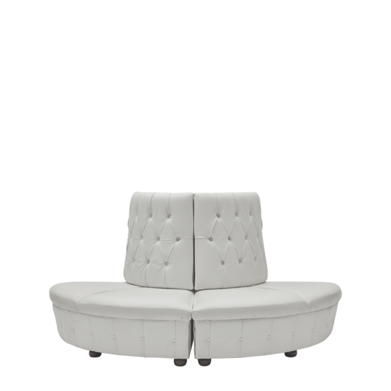 Fulcro Bourne Sofa in White