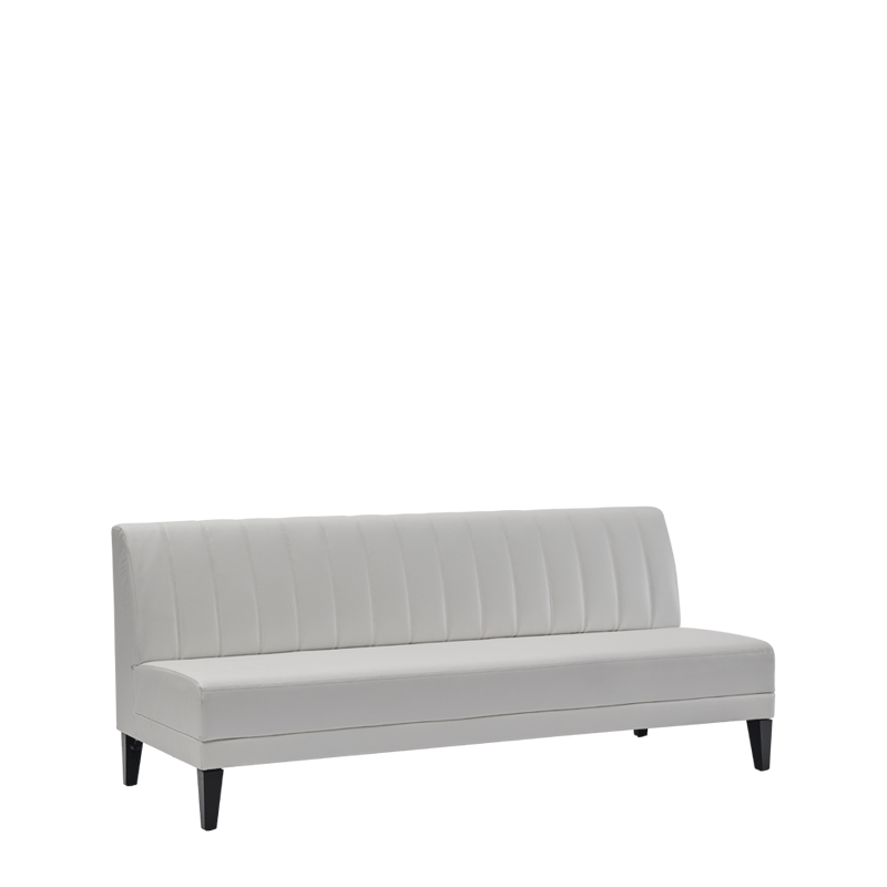 Infinito A Straight Sofa in White
