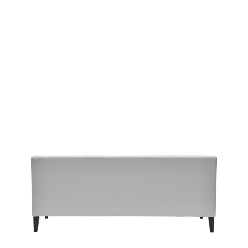 Infinito A Straight Sofa in White