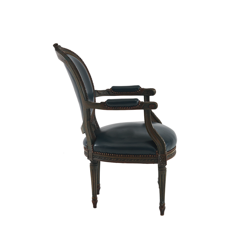 Azzurro Armchair in Jewel Green