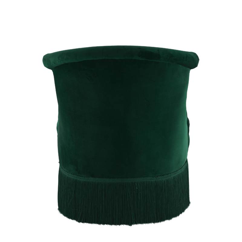 Boudoir Armchair in Emerald Green