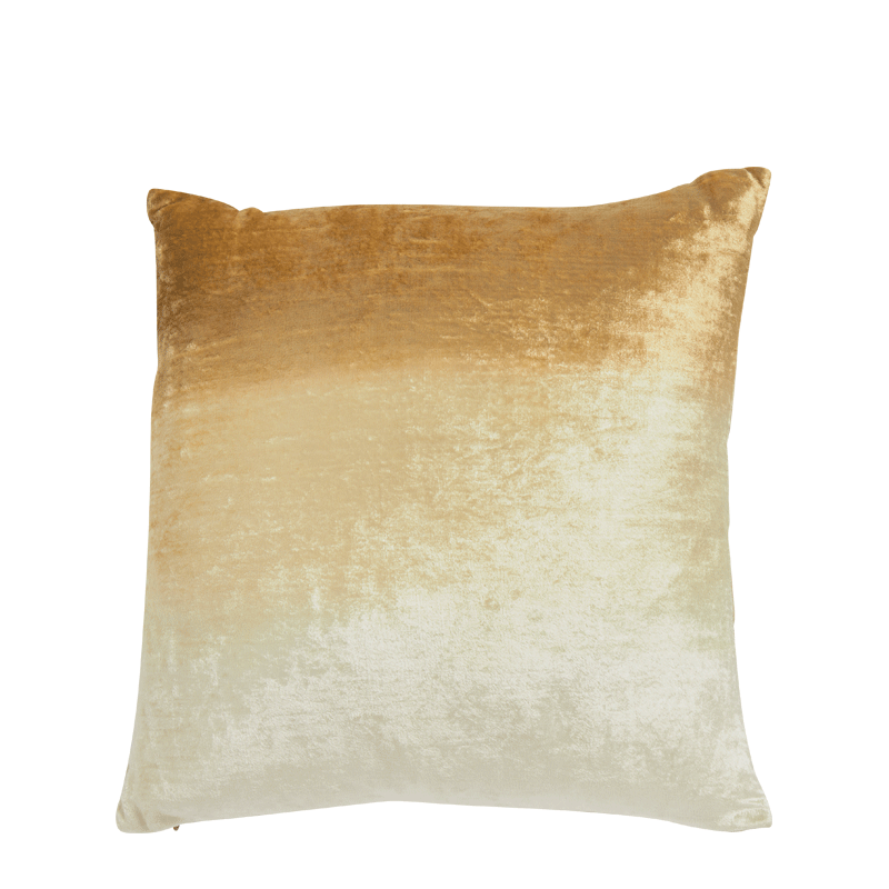 Yellow Velvet Cushion