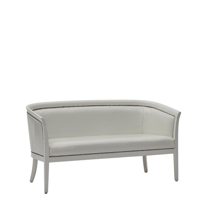 Divano Sofa in White with White
