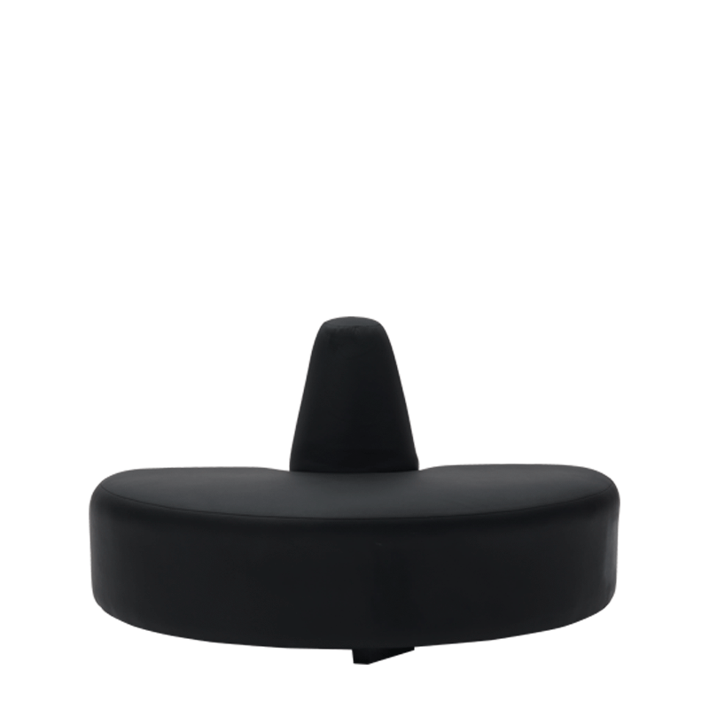 Endless Bullnose Sofa in Black