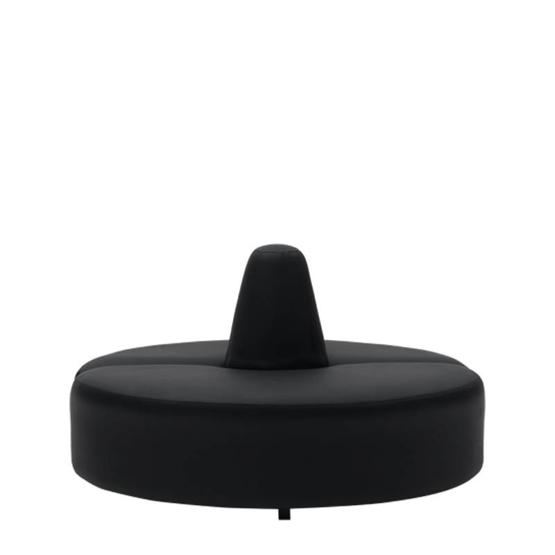 Endless Bullnose Sofa in Black