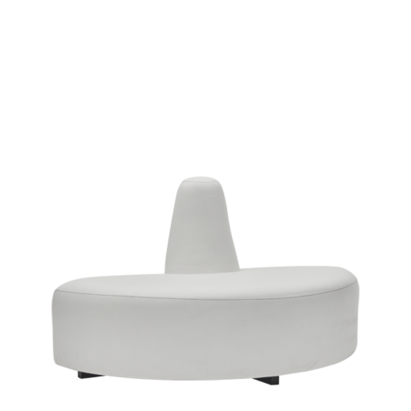 Endless Bullnose Sofa in White