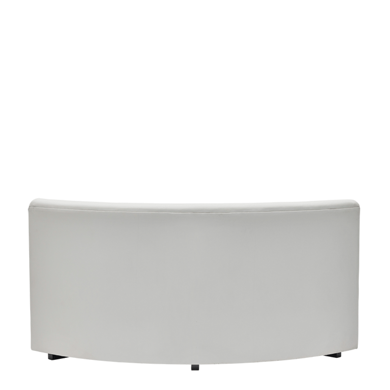 Endless Curve Sofa in White 6,16ft