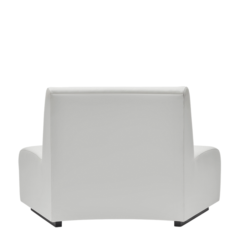 Endless Inverted Sofa in White 4,72ft
