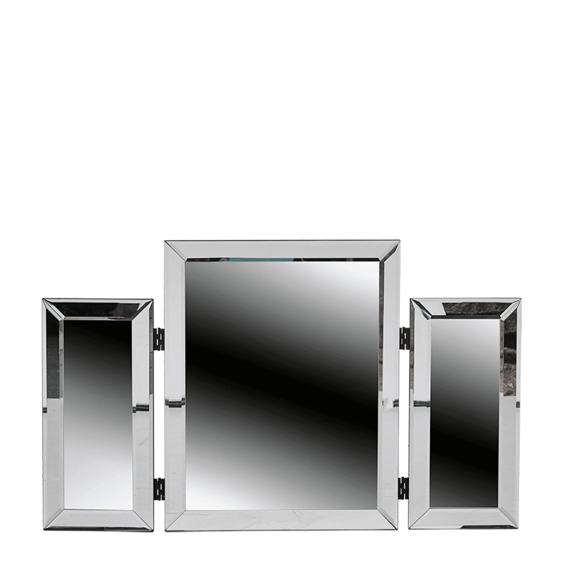 Rectangular Triple Fold Mirror