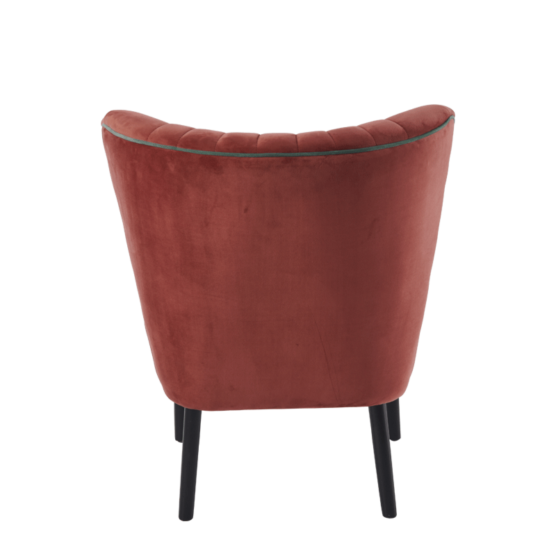 Rizzo Chair in Pink Velvet
