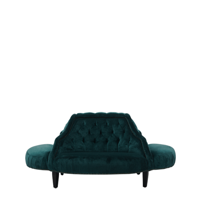Suzanna Sofa in Emerald Green Velvet