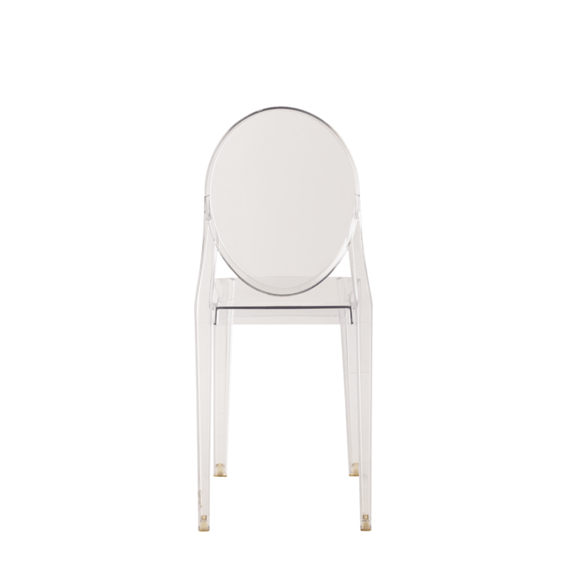 Victoria Ghost Chair in Clear