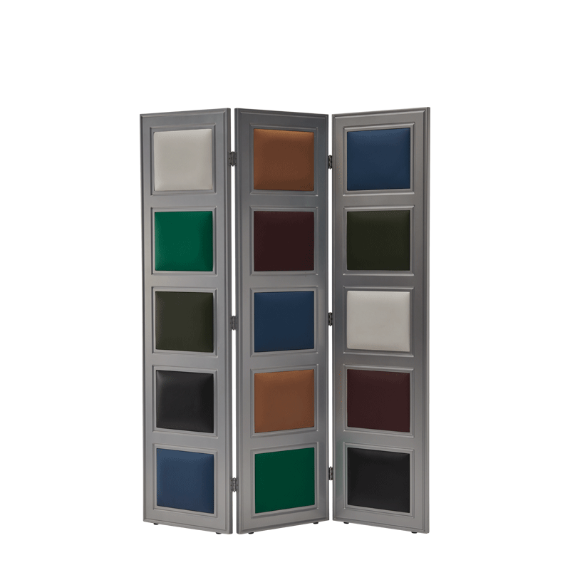 CKC Screen in Silver with Mix Colour Panels