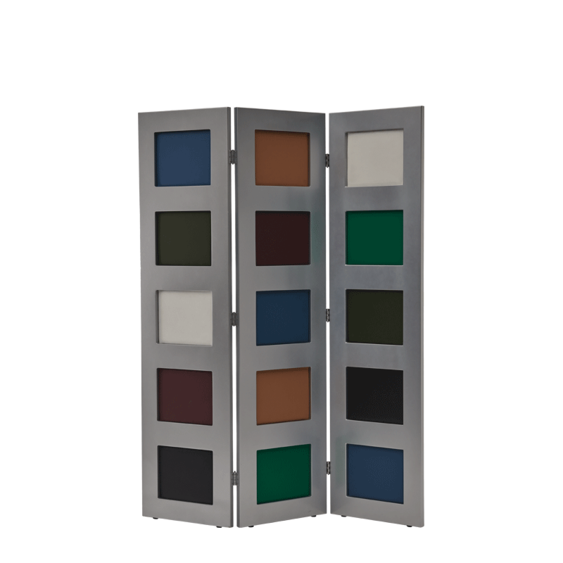 CKC Screen in Silver with Mix Colour Panels