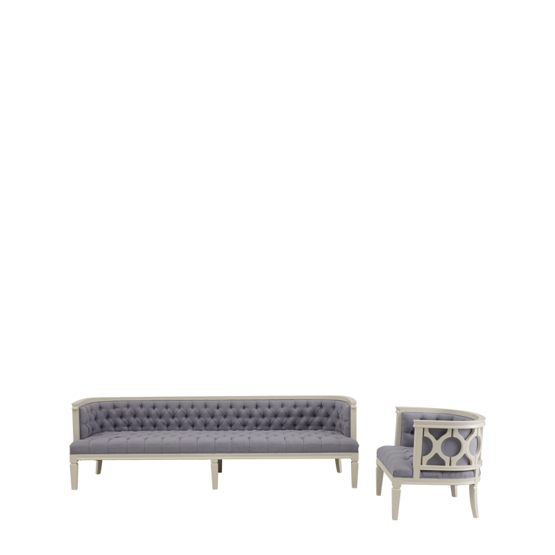 Santa Monica Sofa in Pale Blue