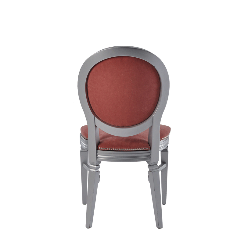 Divano Ottoman in Black with Red Seat Pad